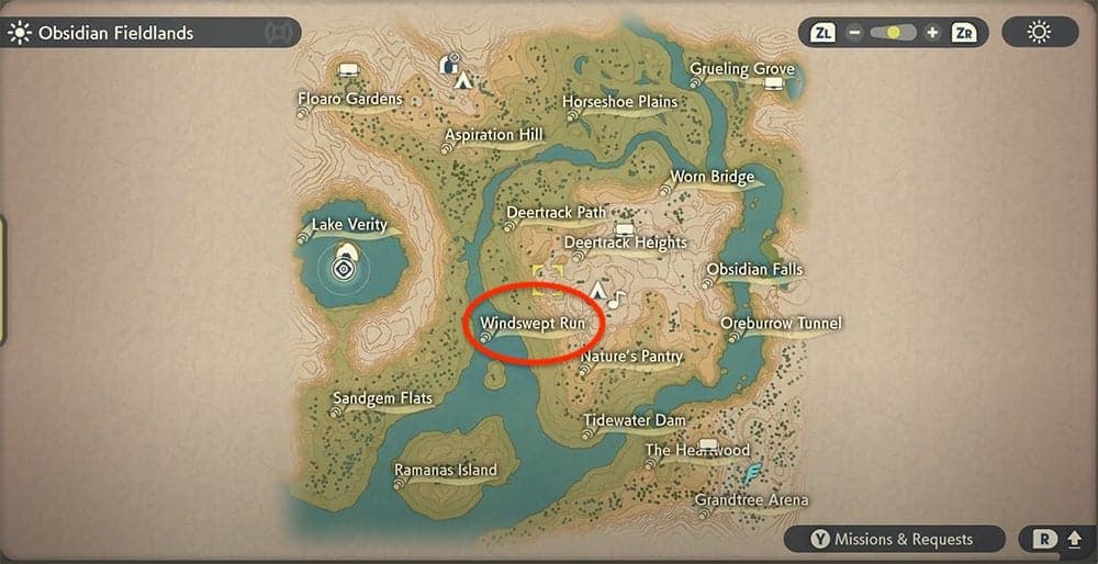 pokemon legends arceus abra location windswept run obsidian fieldlands map