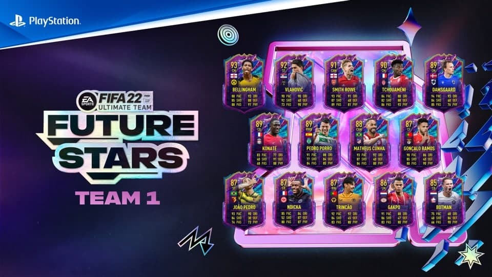 FIFA 22 Future Stars Team 1 revealed: Vlahovic, Konate & more