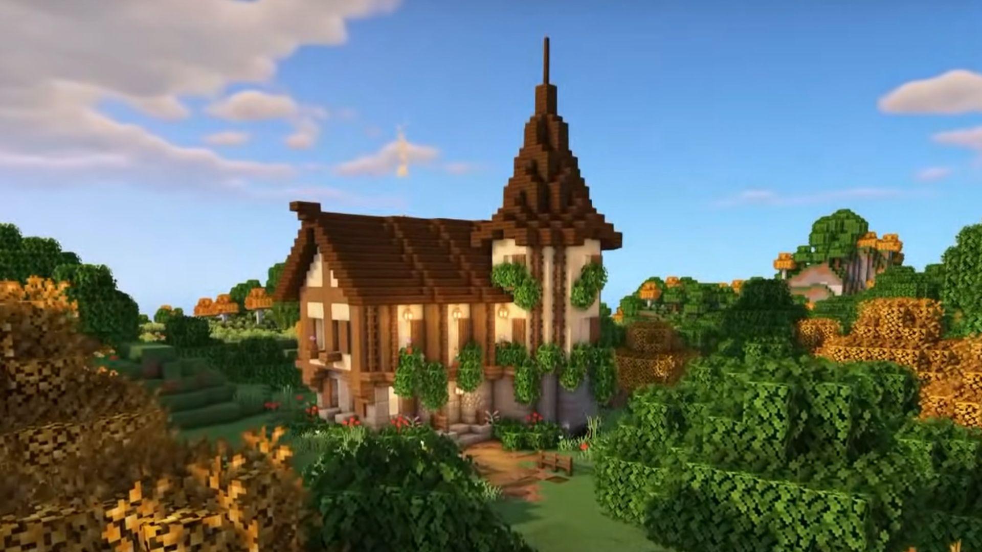 Minecraft Medieval house