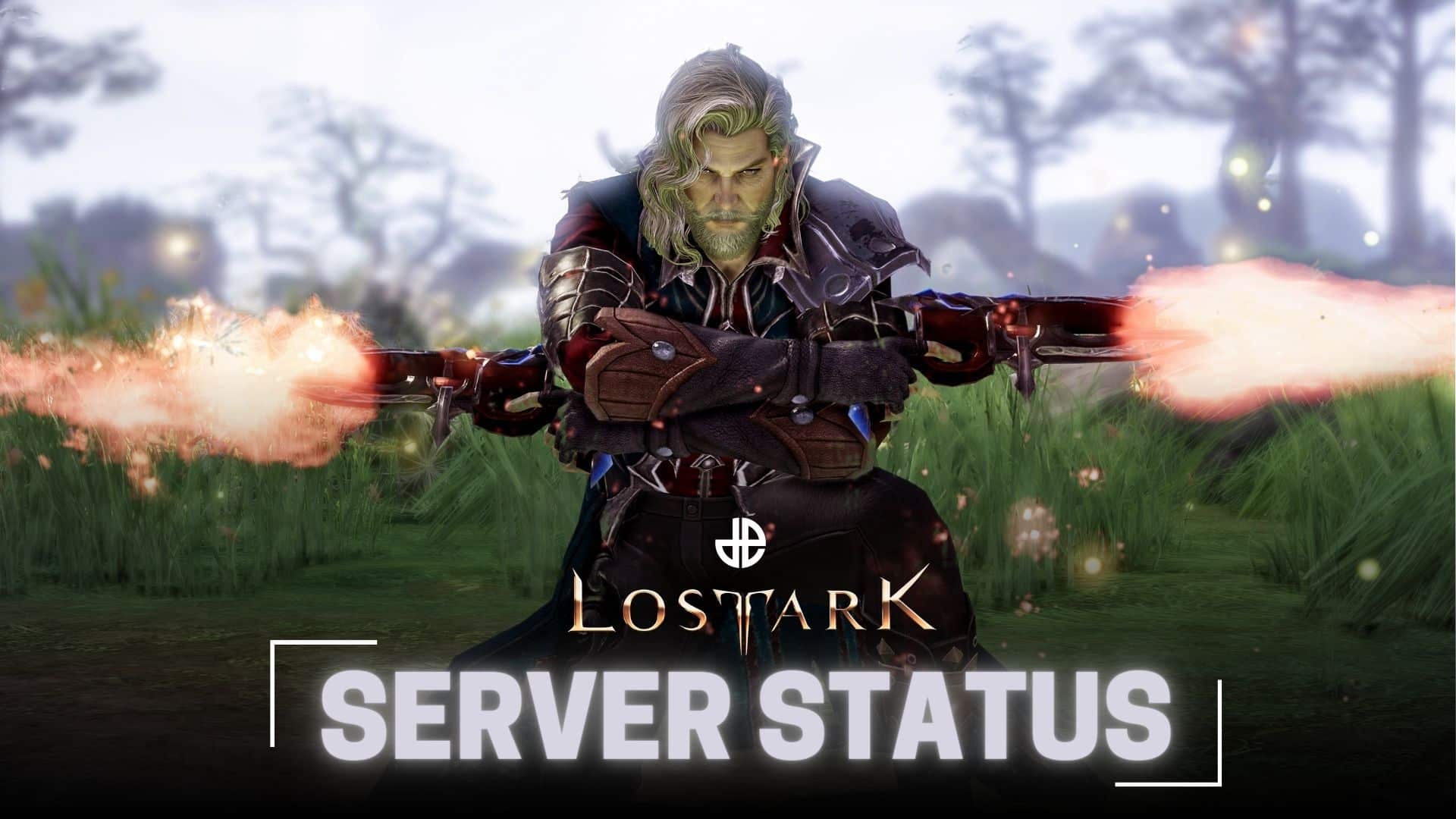 How do I check my Lost Ark server status?