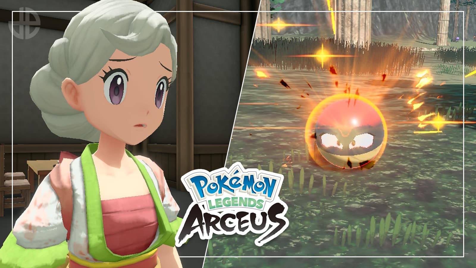 Pokémon Legends: Arceus Debuts Voltorb's Shocking New Form