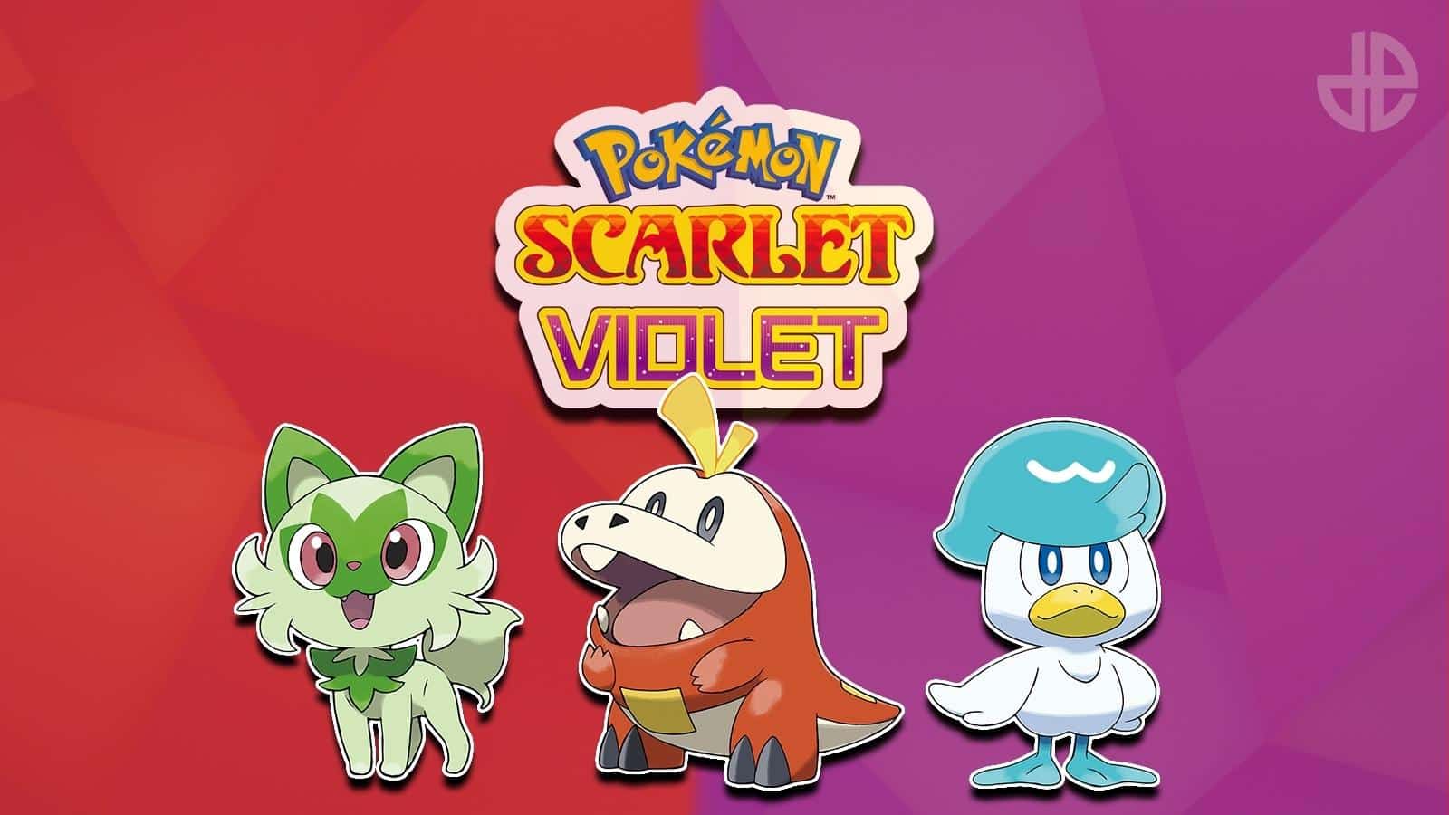 STARTER POKEMON EVOLUTIONS in Pokemon Scarlet & Violet #pokemon