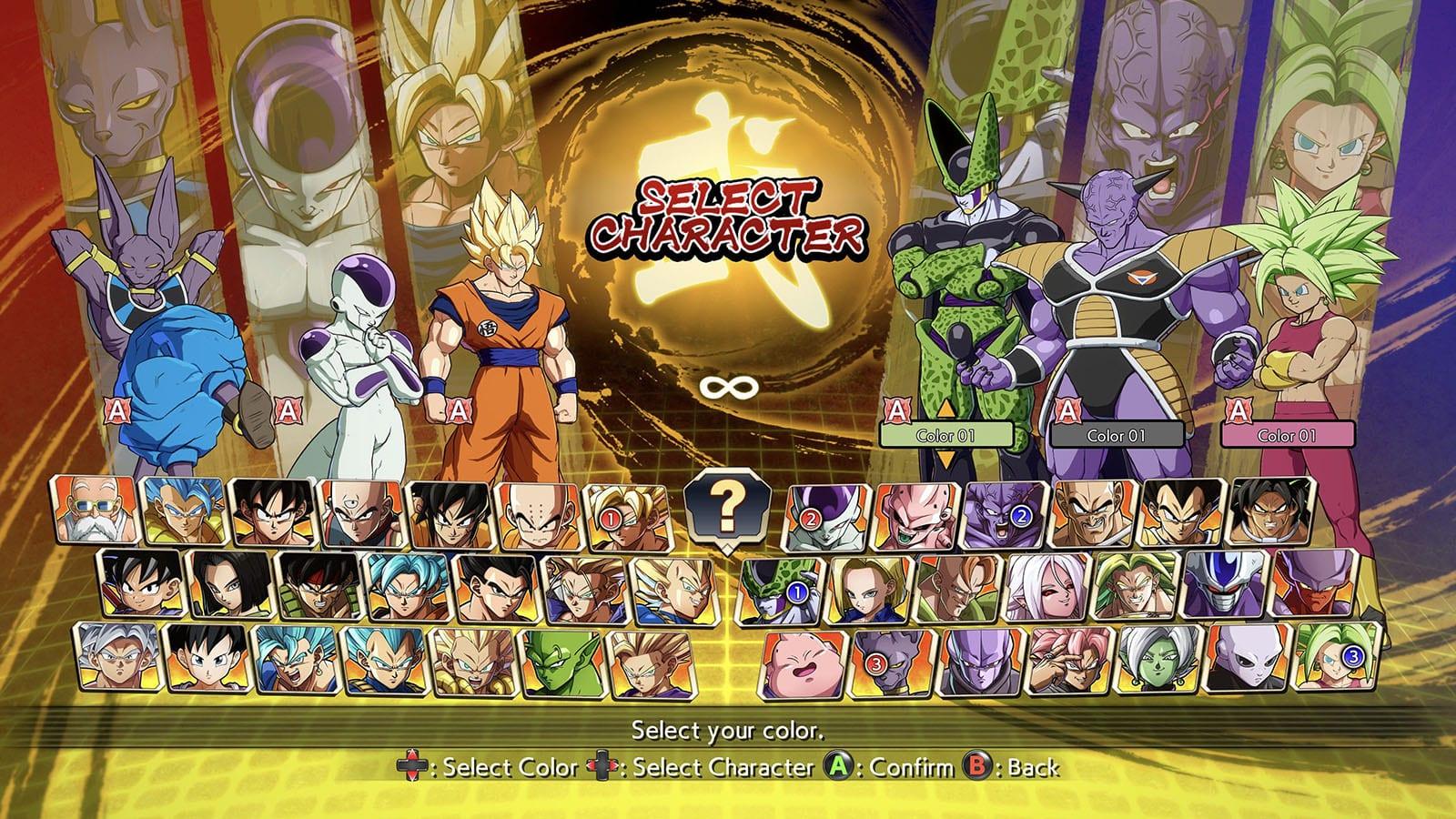 Full Complete Dragonball FighterZ