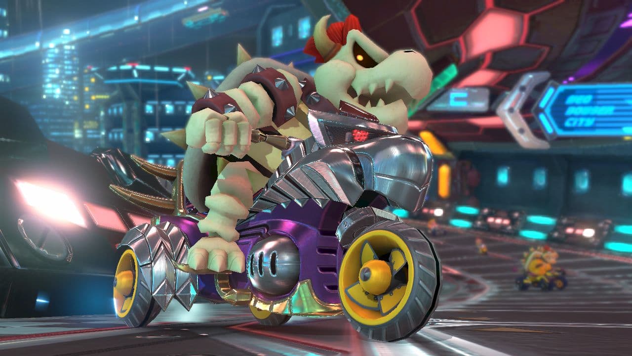 mario kart 8 dry bowser