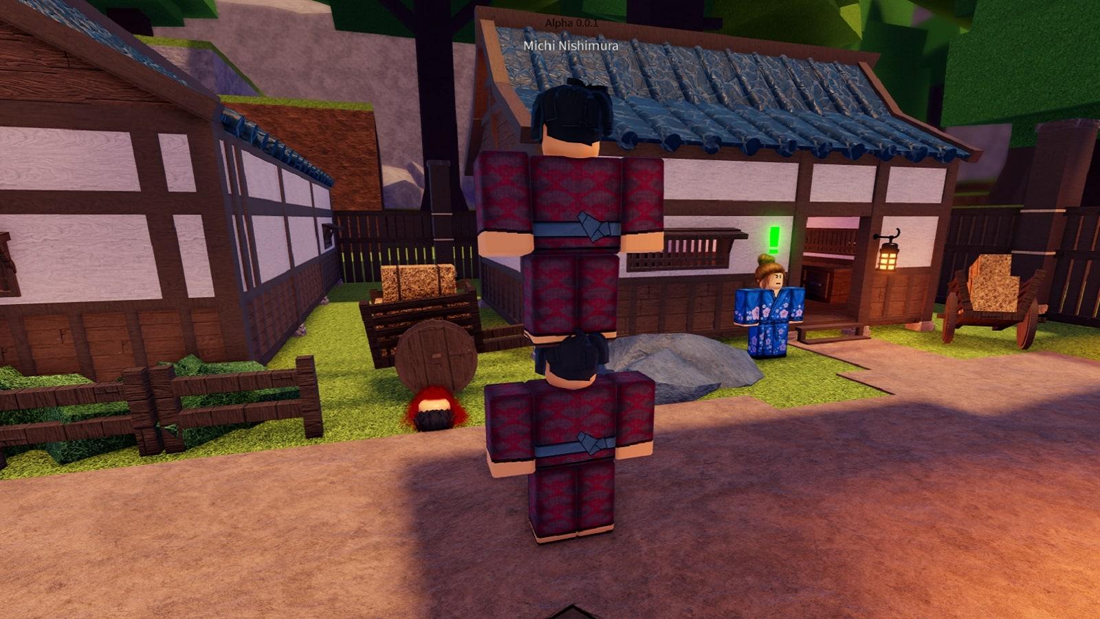 in-game screenshot of Wisteria in Roblox