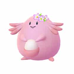 New Assets & Stats - Flower Crown Chansey Family added and Mega Lopunny  Stats : r/TheSilphRoad