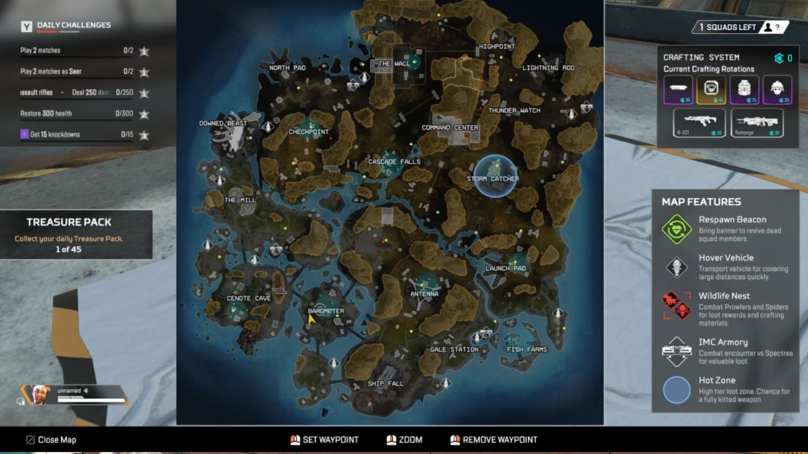 Storm Point Map in Season 13