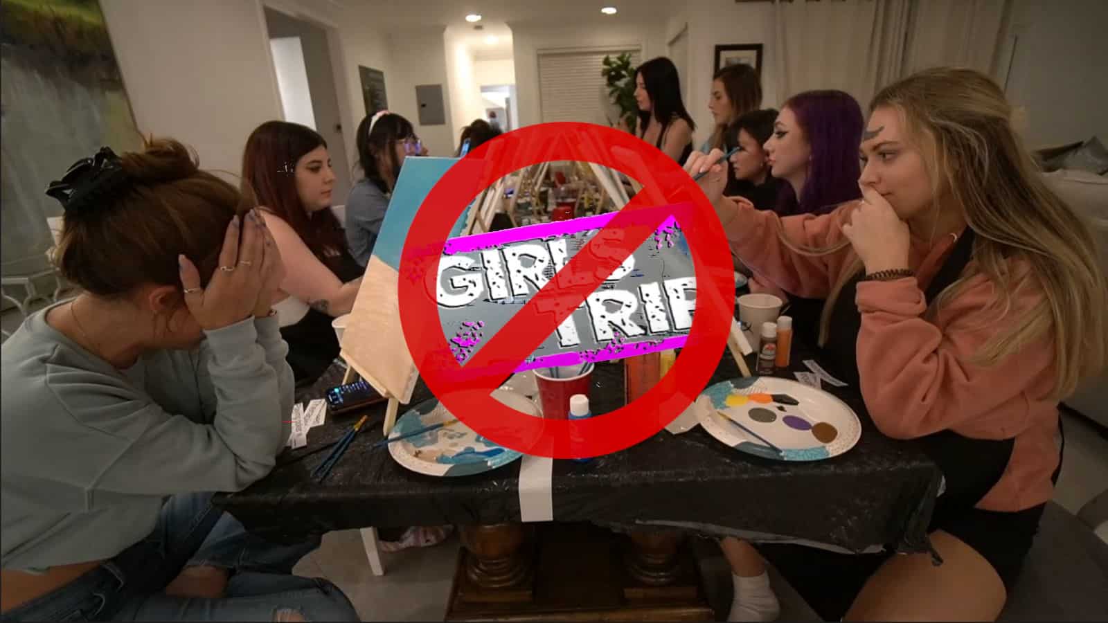 QTCinderella cancels hyped Girls Trip after Twitch streamer gets sick on  Day 1 - Dexerto