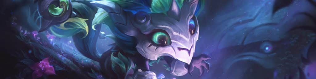 Gnar splash art in TFT Set 7