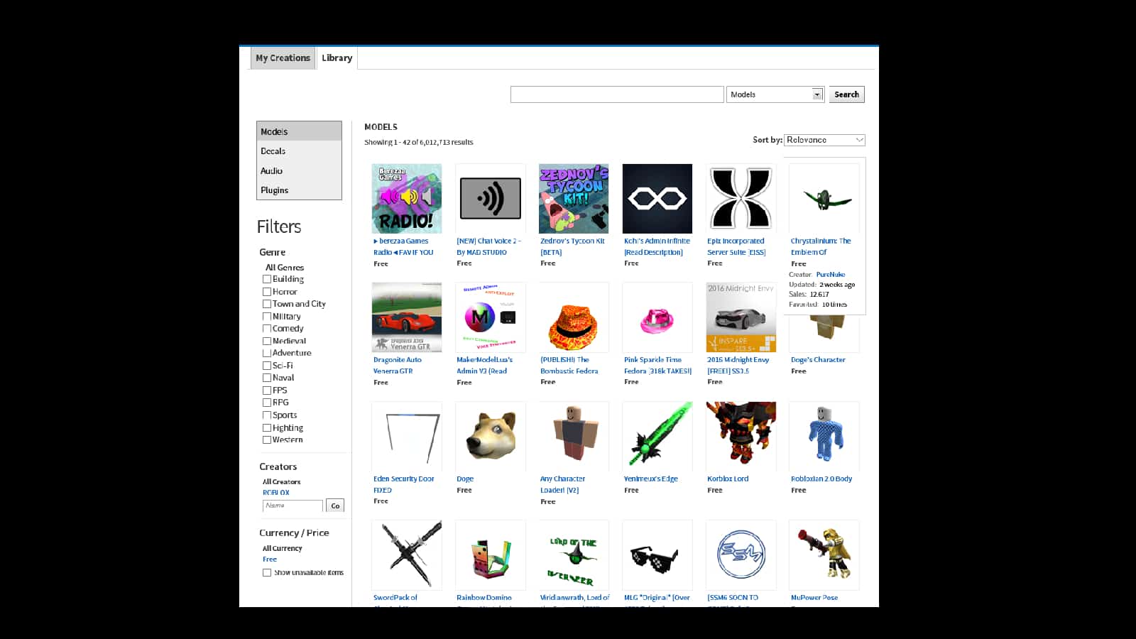 Page 100 - All Roblox Item IDs (Catalog Codes) (December 2023)