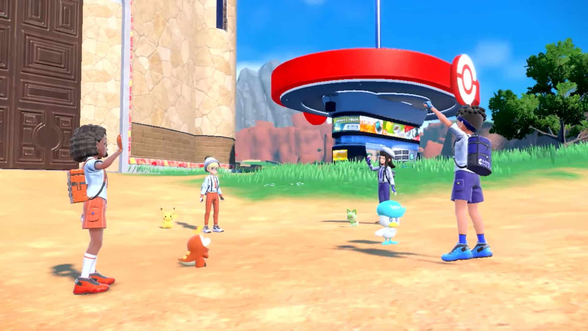 Pokémon Scarlet & Violet Release Date Trailer Has 4-Player Multiplayer