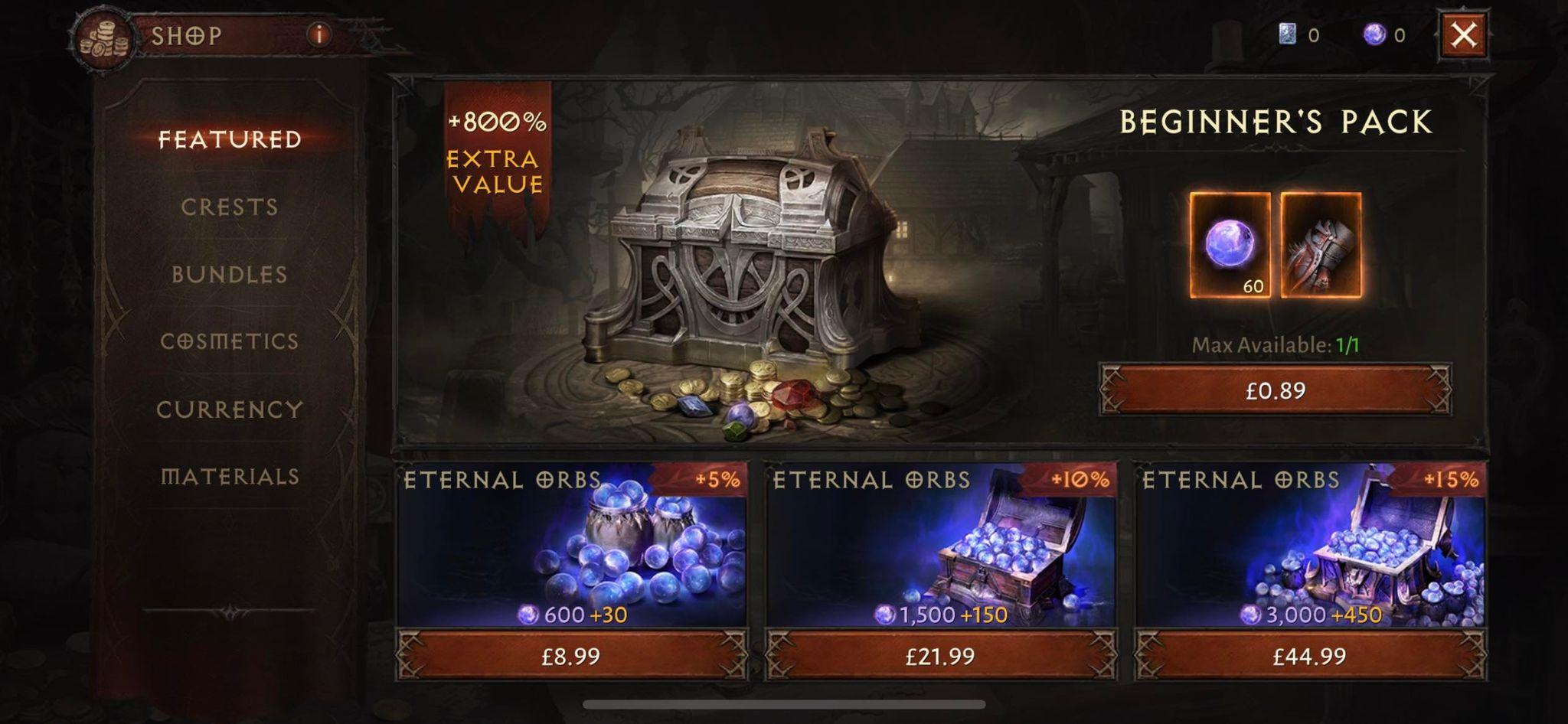 Diablo Immortal Reveals Itself As A Microtransaction Money Grab