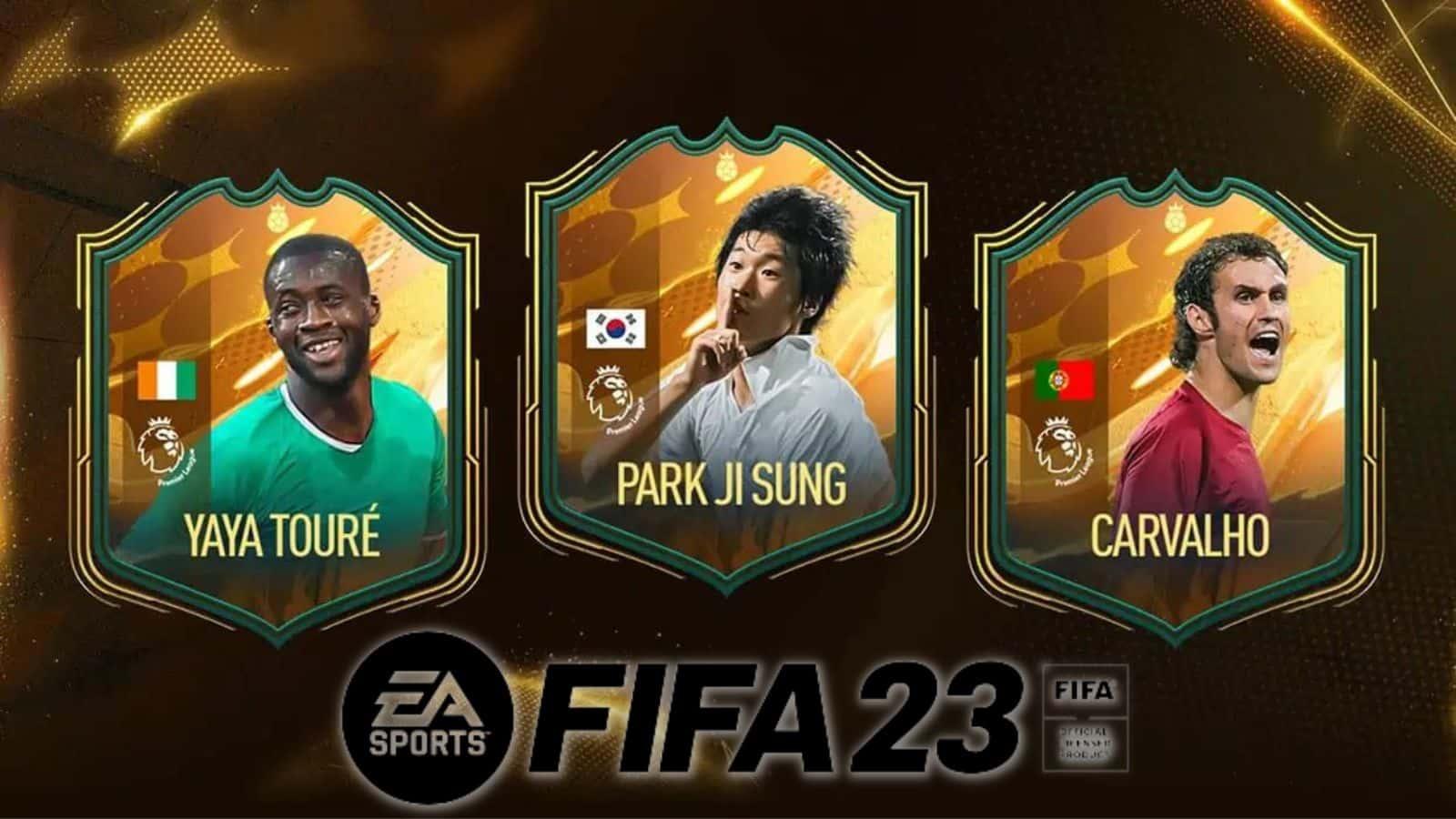 Lúcio, Gomez, Touré - Hero Cards to try In FIFA 23 Ultimate Team