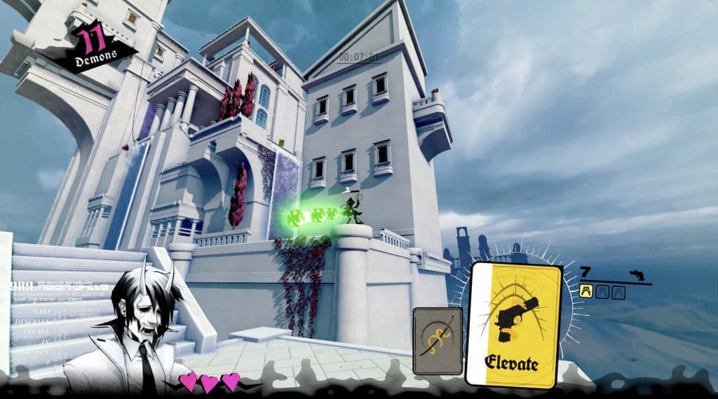 Neon White gameplay screenshot
