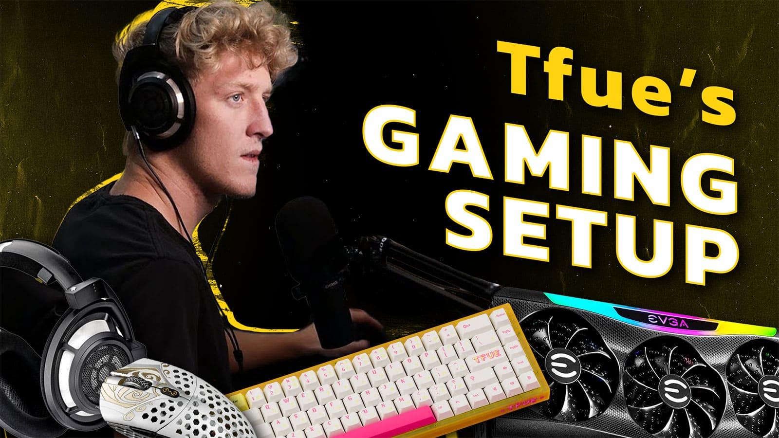 How to get Tfue's complete gaming setup: Tfue PC, streaming equipment &  more - Dexerto