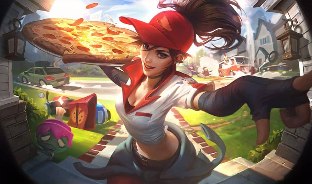 Pizza Delivery Sivir in league of legends