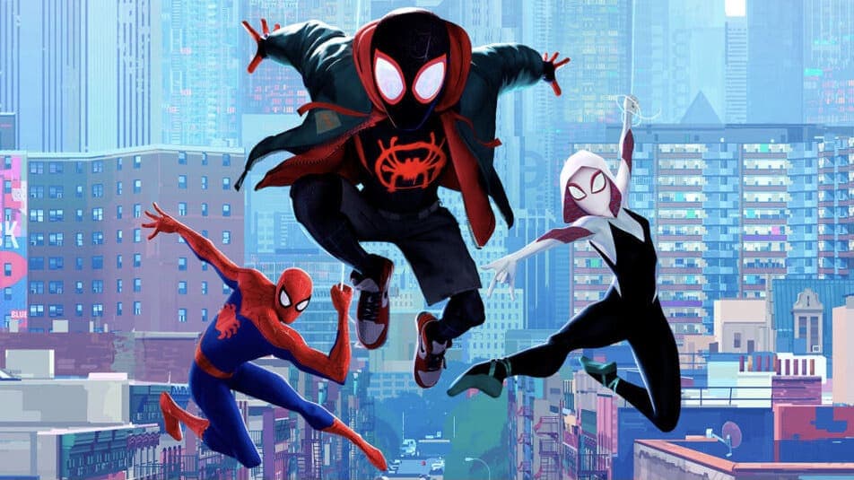 peter-parker-miles-morales-gwen-stacey-spring-into-action-in-spider-man-into-the-spiderverse