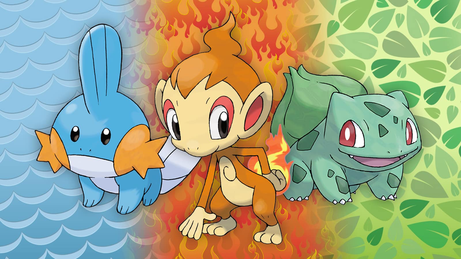 Pokemon black and white starters are awesome