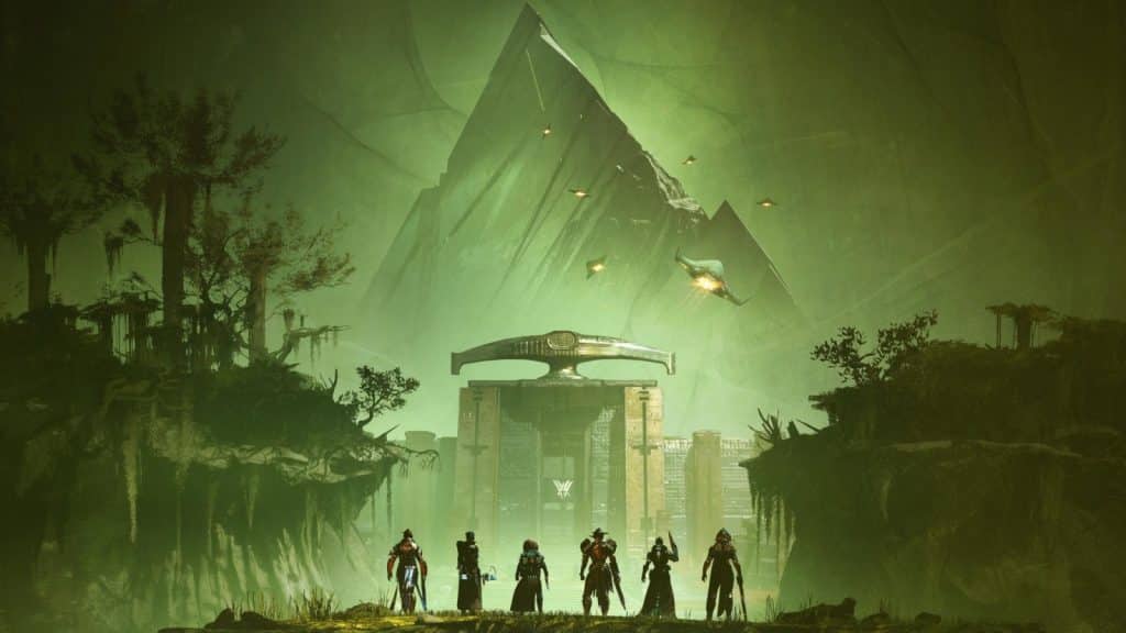 Promo Art for the Vow of the Disciple Raid in Destiny 2.