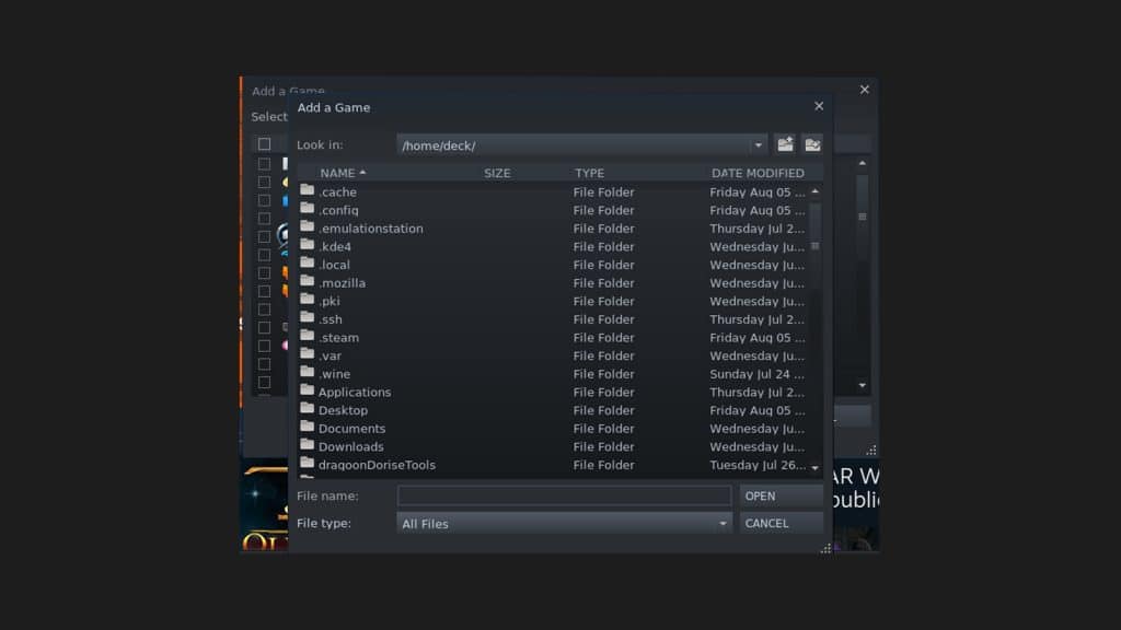 How to install Epic Games on your Steam Deck