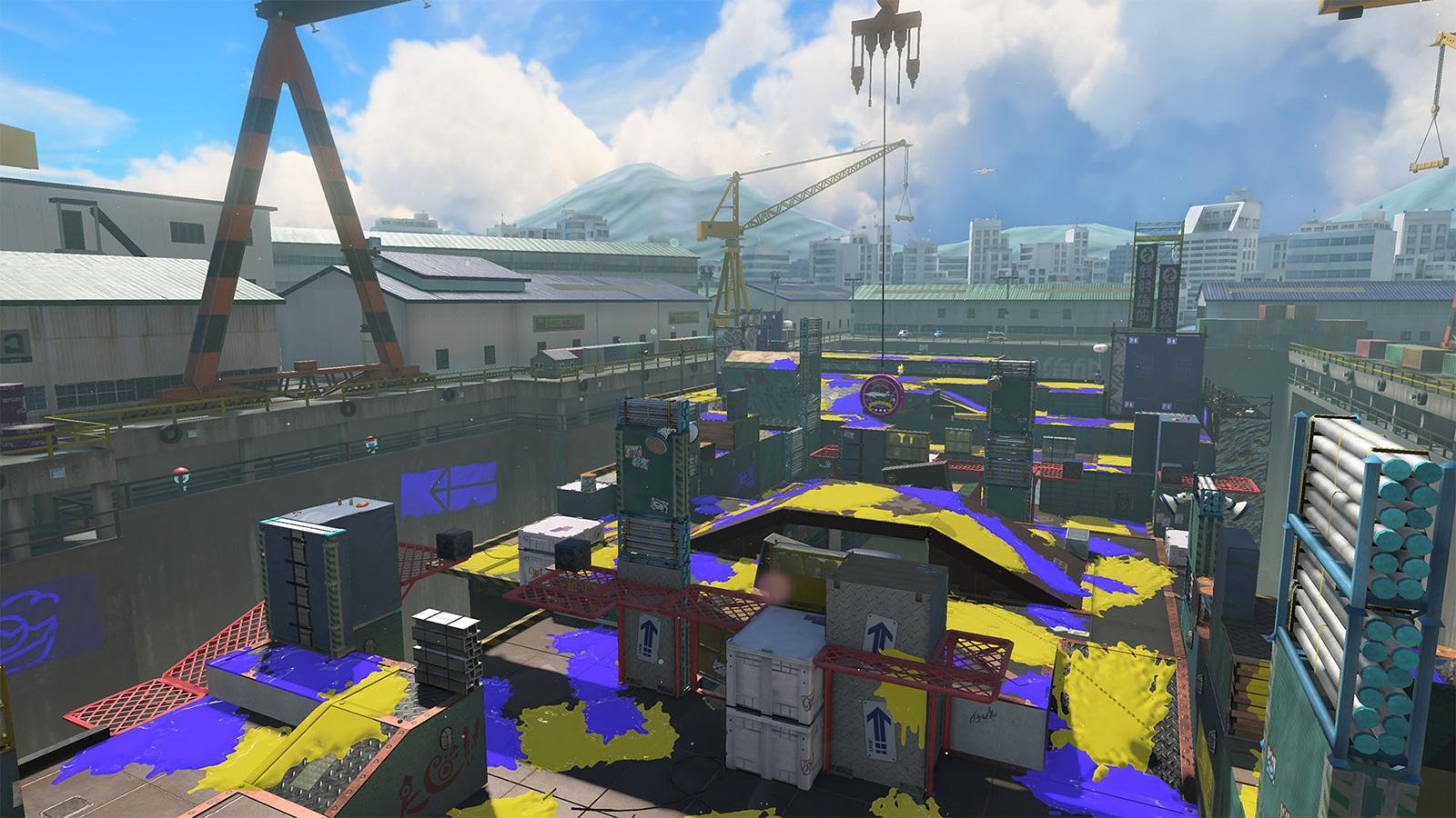 Sturgeon Shipyard in Splatoon 3