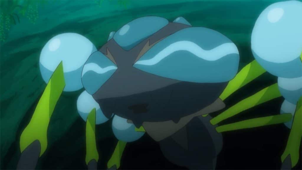 Araquanid in the Pokemon anime
