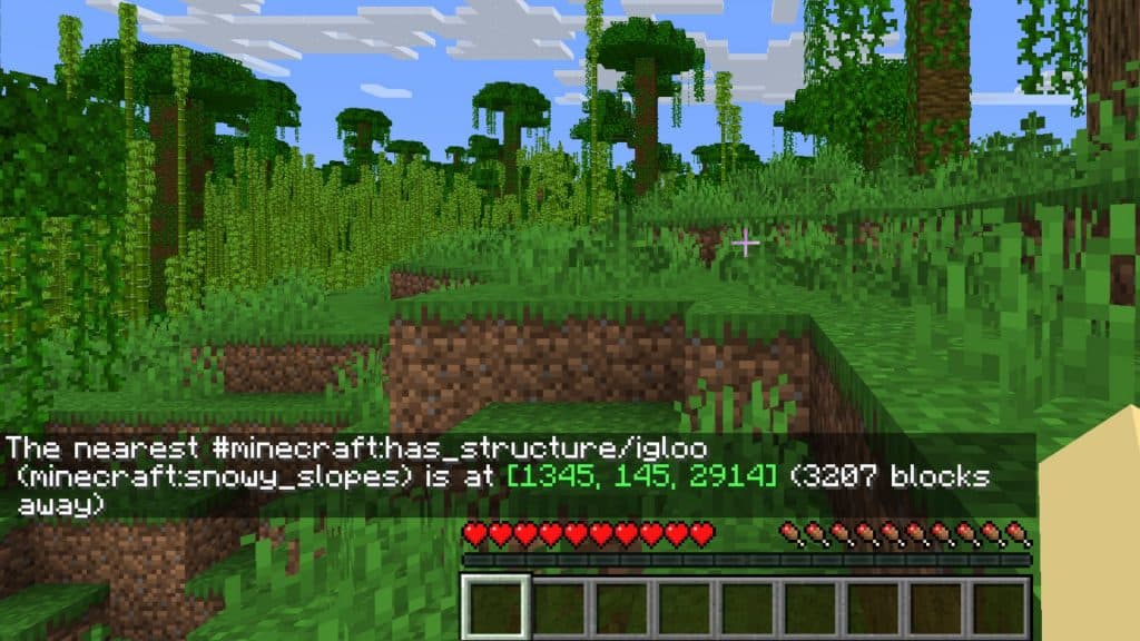 Minecraft locate biome command