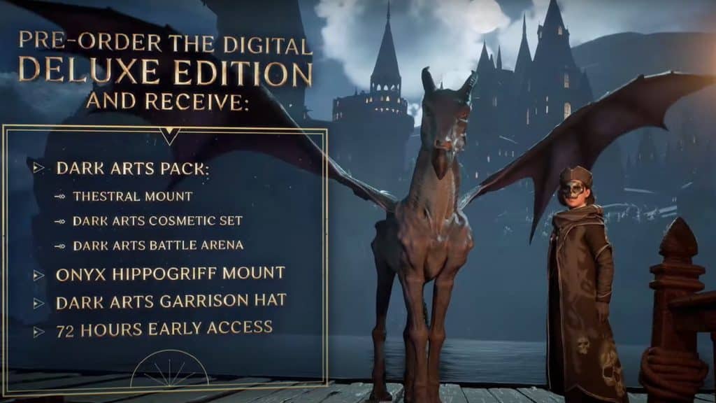What is included in Hogwarts Legacy Deluxe Edition? 