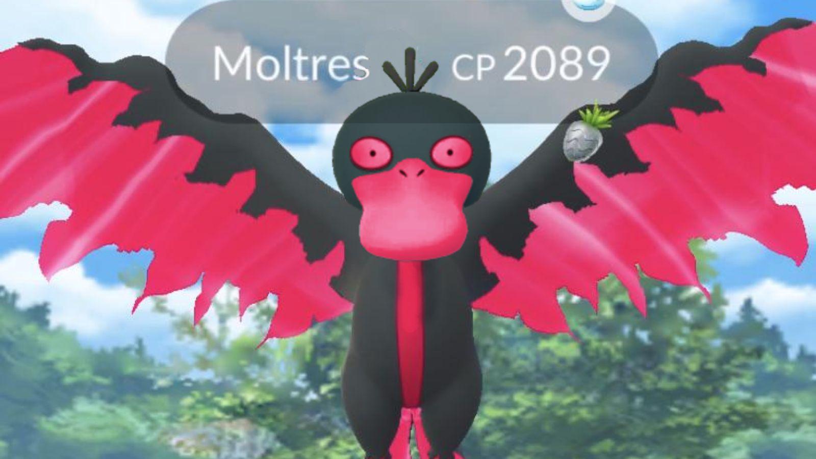 Shiny Moltres Has Arrived On Pokemon Go
