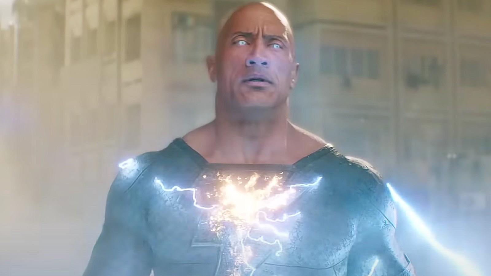 Black Adam,” Reviewed: Dwayne Johnson Emerges from a Tomb and