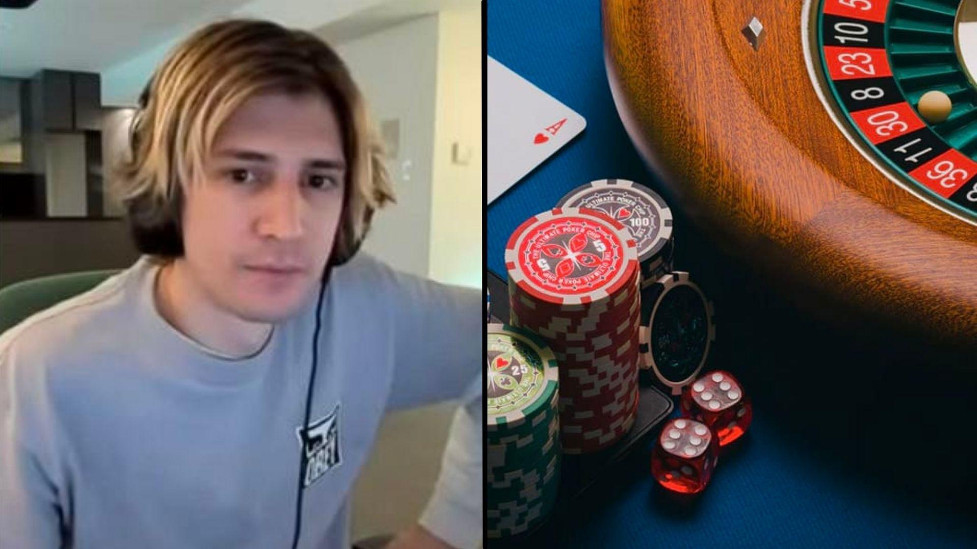 The Rust tournament just started and xQc is already gambling 