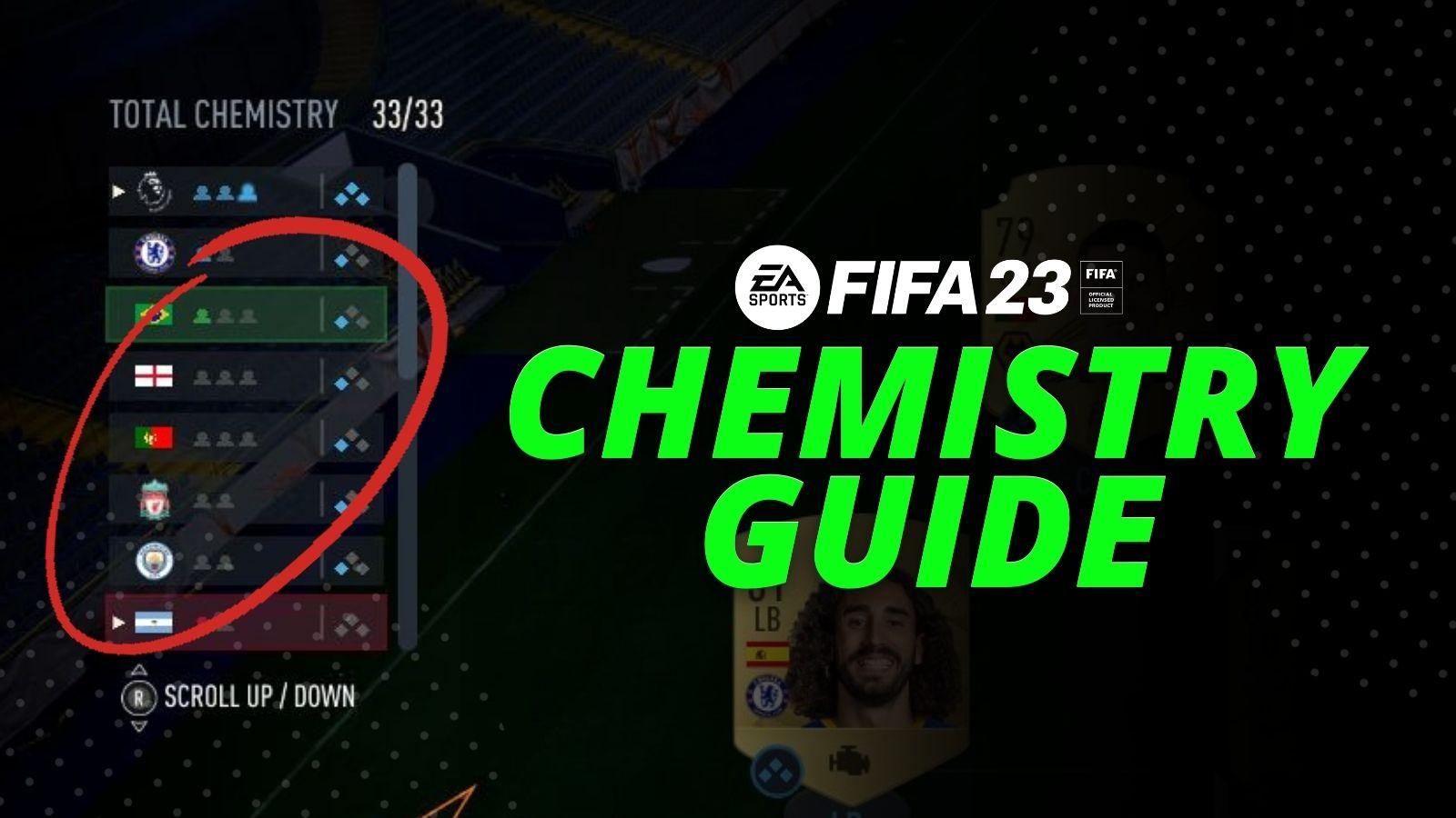 FIFA 23 Chemistry: how does new system work in FUT 23?