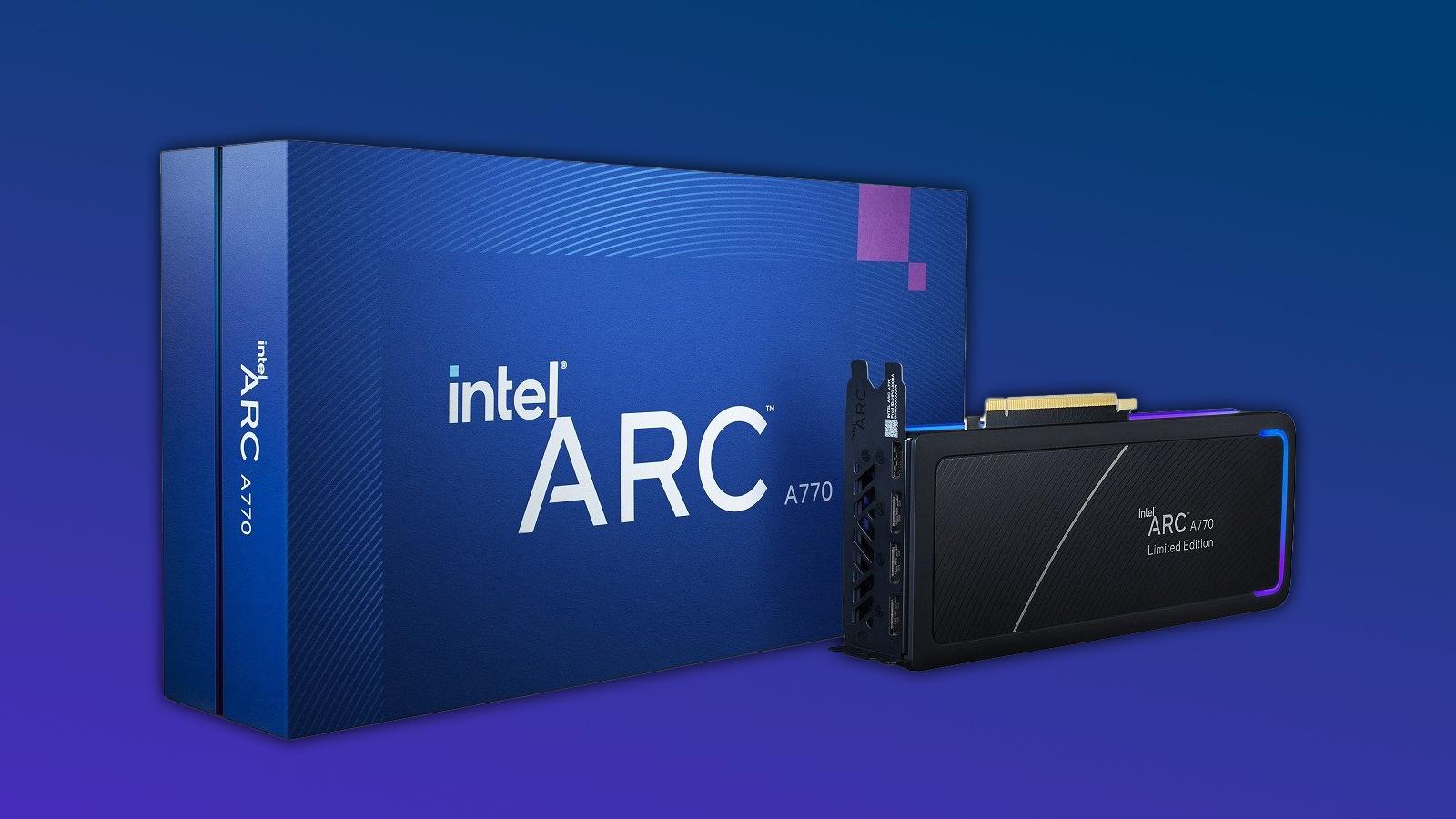 Intel Arc A770 Launching Oct. 12, Starting at $329