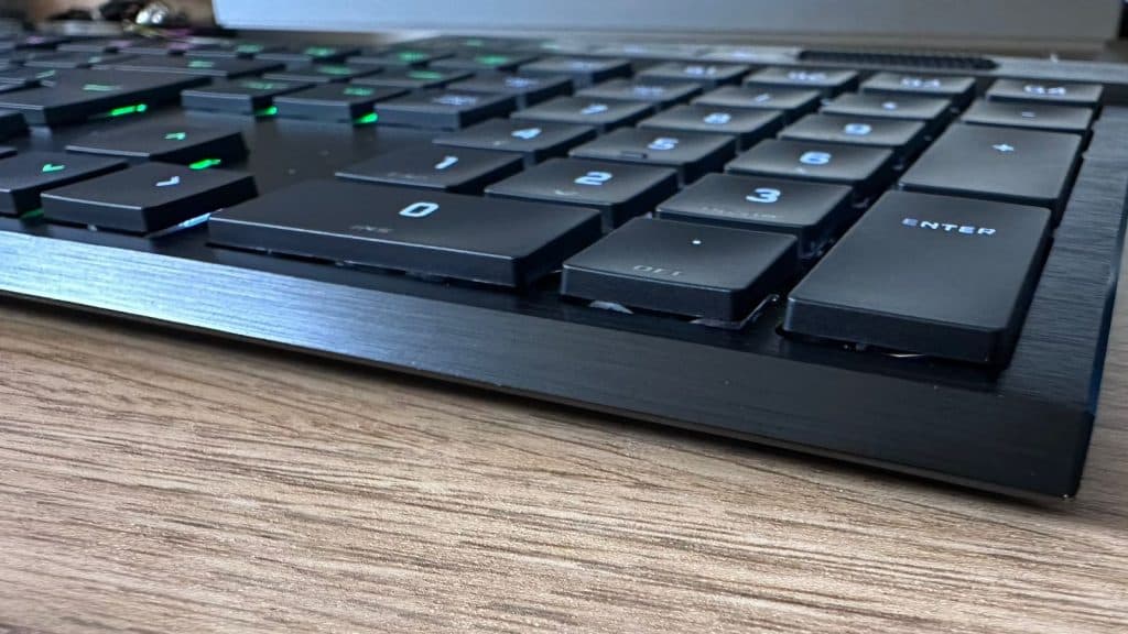 CORSAIR K100 AIR is its thinnest keyboard yet, launching Oct 4