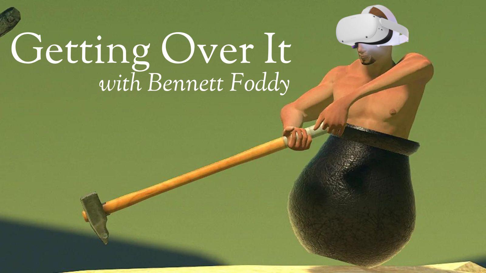 Getting Over It with Bennett Foddy Font