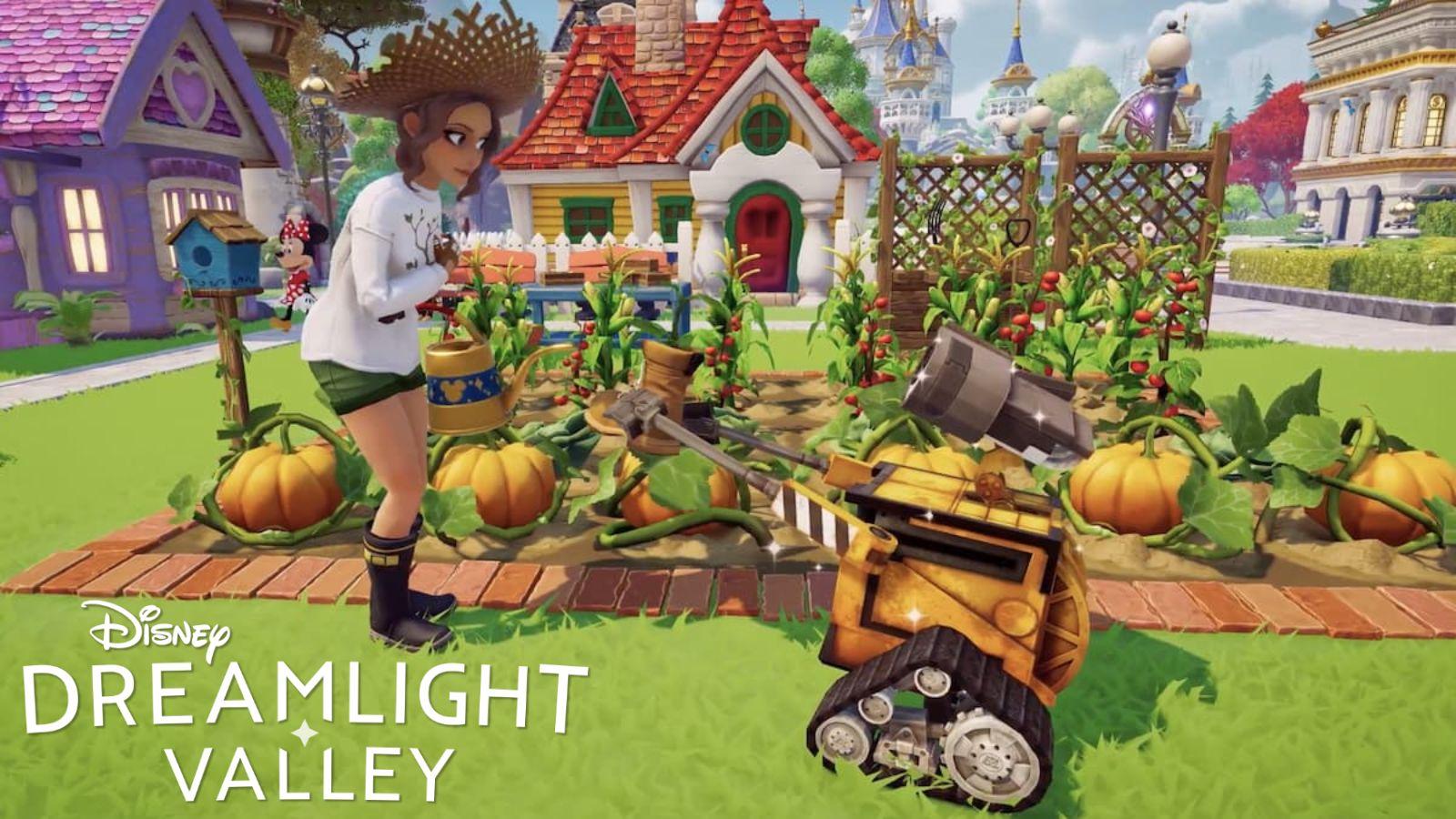 Disney Dreamlight Valley growing crops