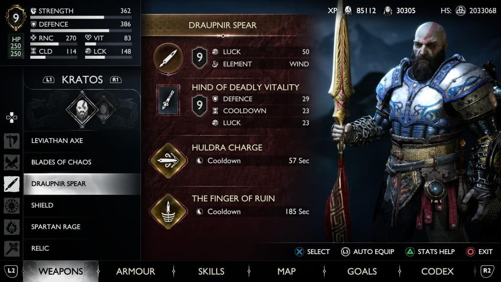 Lore wise : how powerful is the draupnir spear compared to other weapons  like mjolnir, the leviathan axe , the blades of chaos , gungnir etc :  r/GodofWarRagnarok