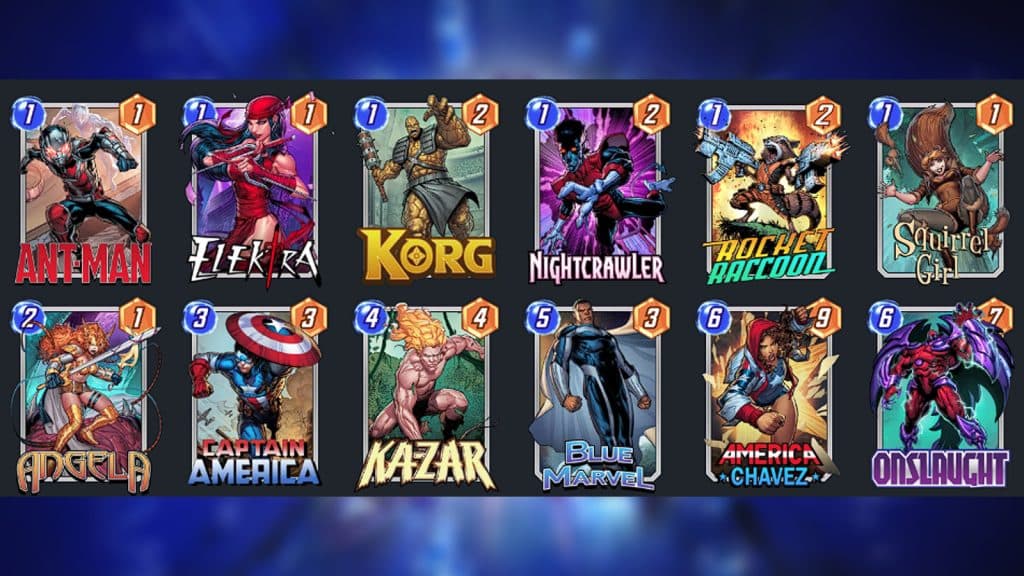 marvel snap kazoo deck