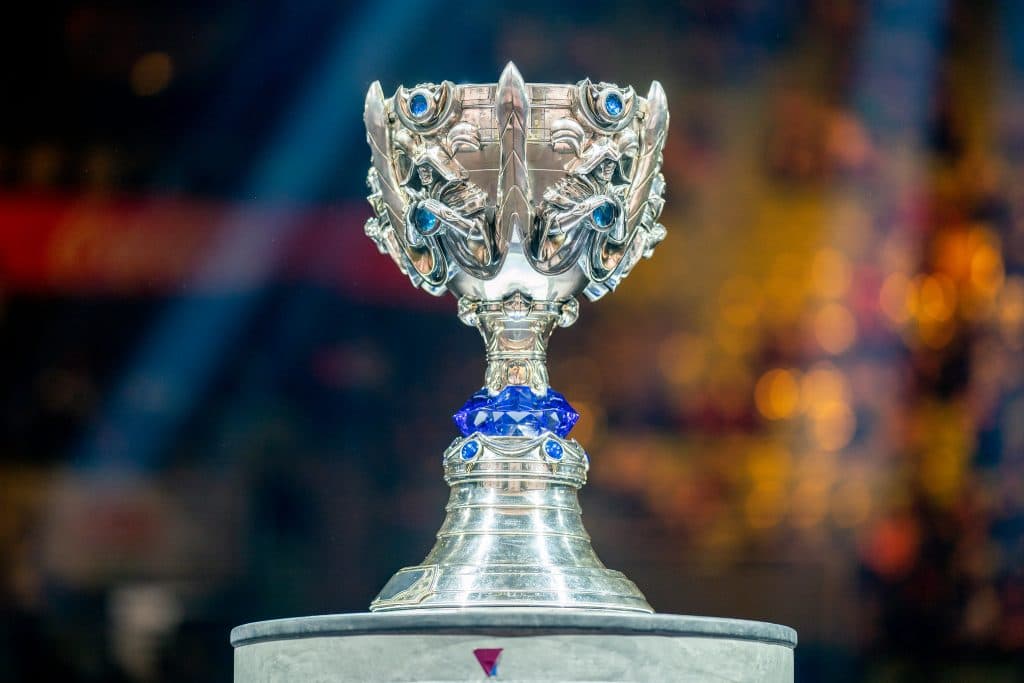 Worlds 2022 trophy gets mixed reactions from LoL community