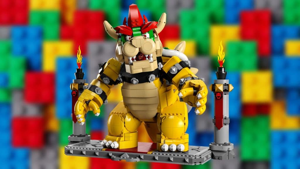 Mighty Bowser lego set