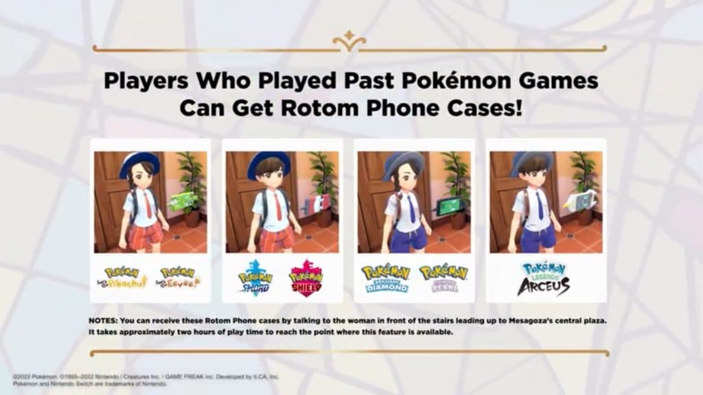 Pokemon Scarlet And Violet - How To Change Your Rotom Phone Case - GameSpot