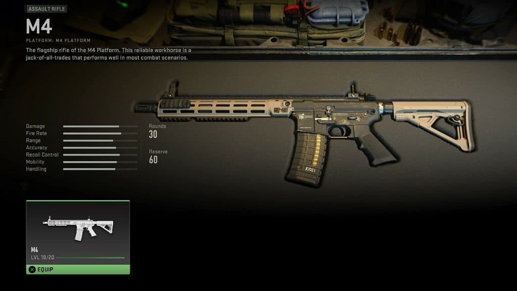 How to build the best M4 loadout for Modern Warfare 2 Ranked Play