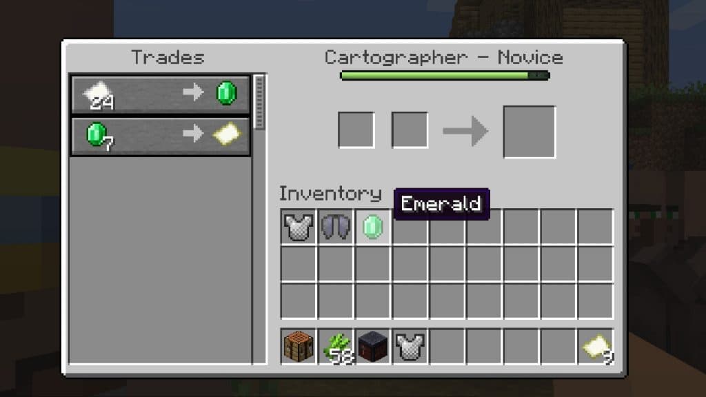 Minecraft Trading Leveling