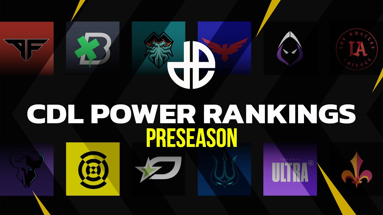 Call of Duty League Power Rankings Tier List Prior to Major 4 - Esports  Illustrated