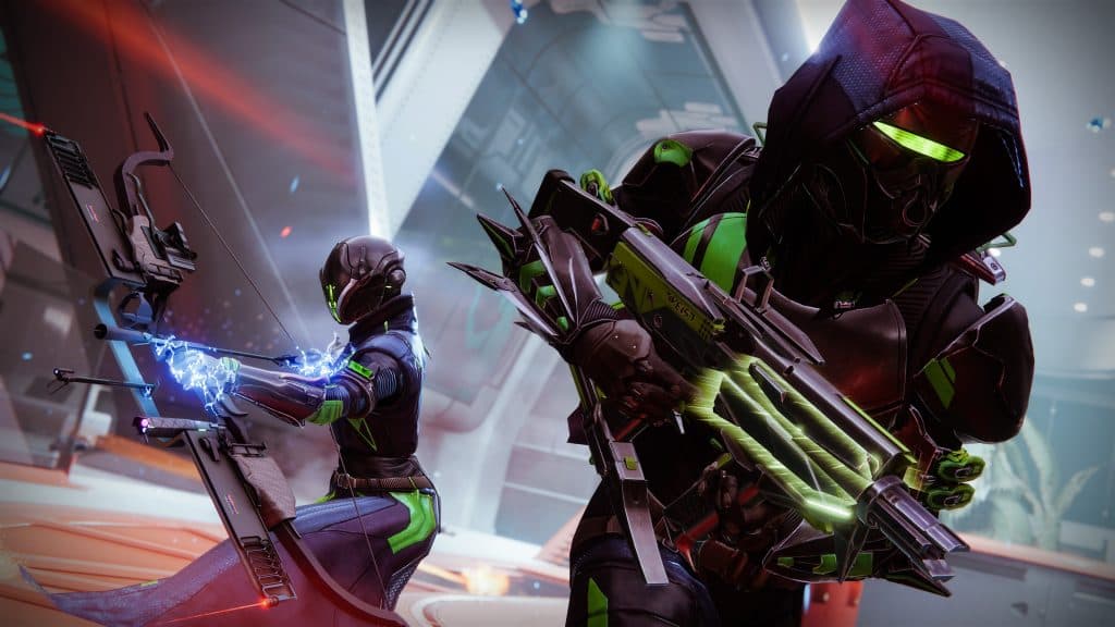 Destiny 2 Season of the Seraph screenshot showing combat on Europa