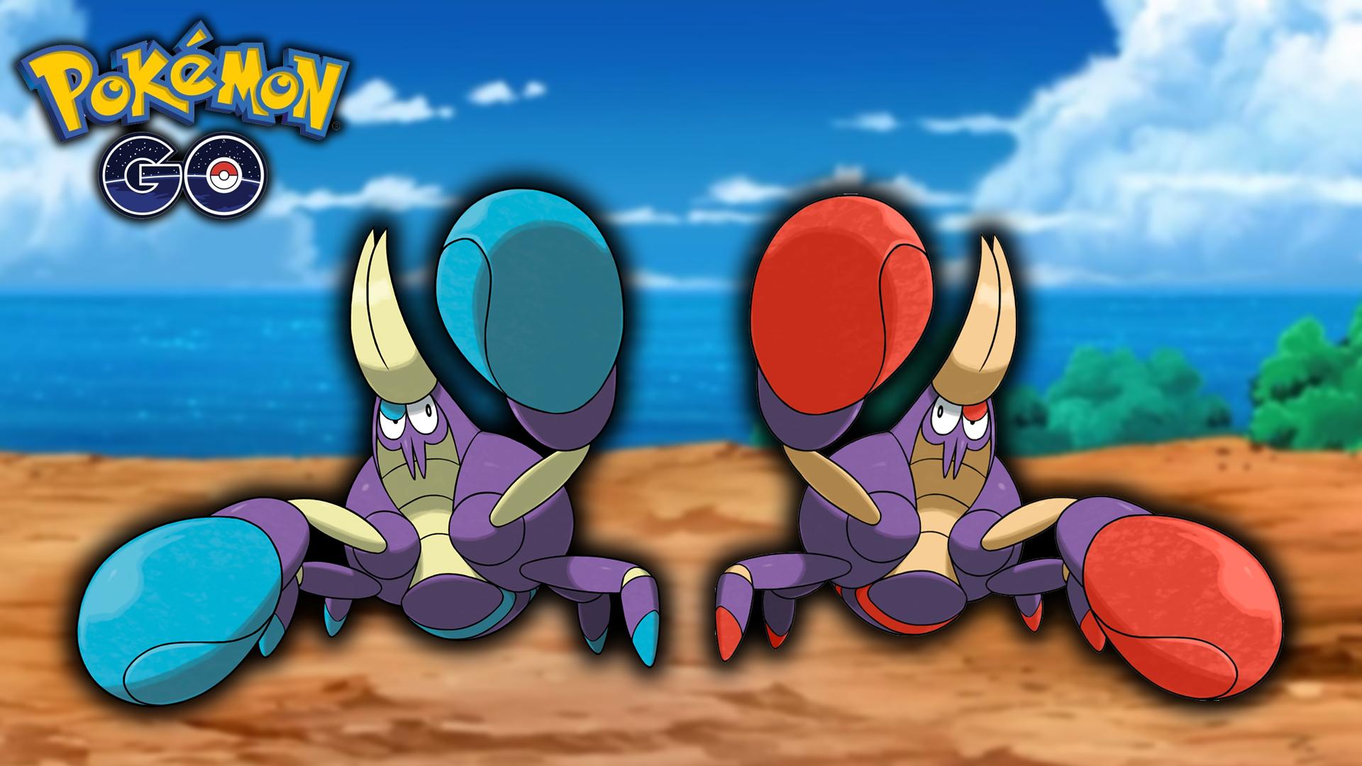 pokemon go crabrawler shiny