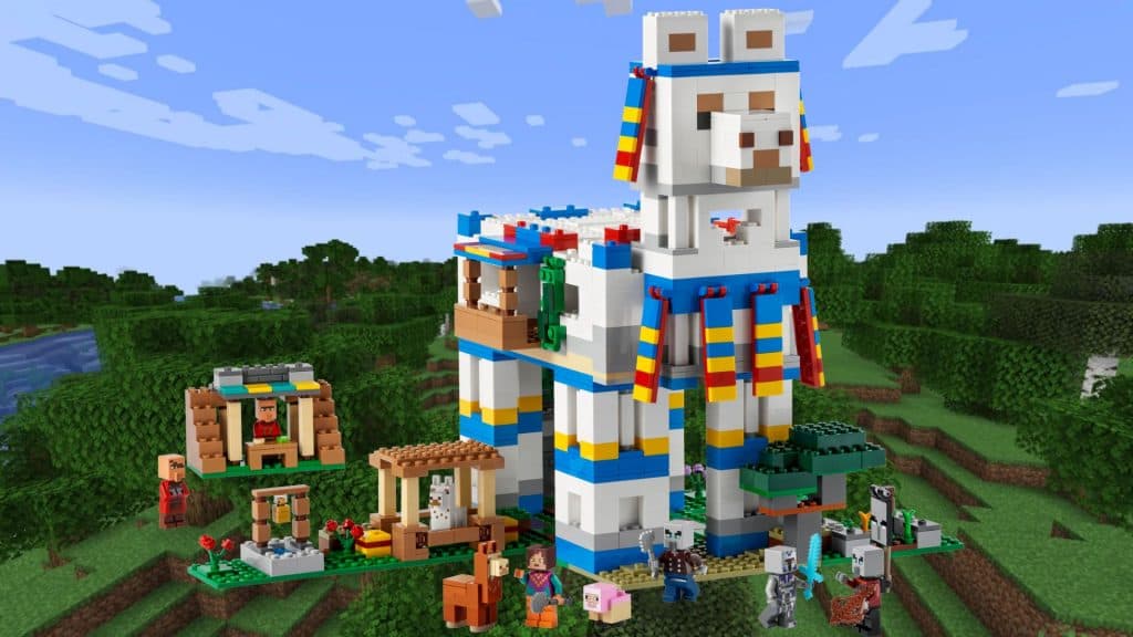 Lego set Minecraft