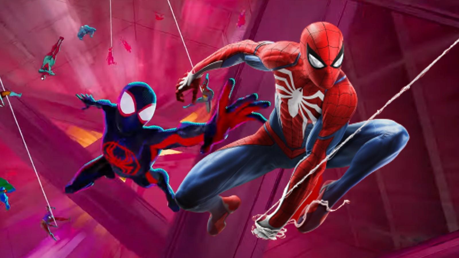 PlayStation Spider-Man spotted in new Across the Spider-Verse