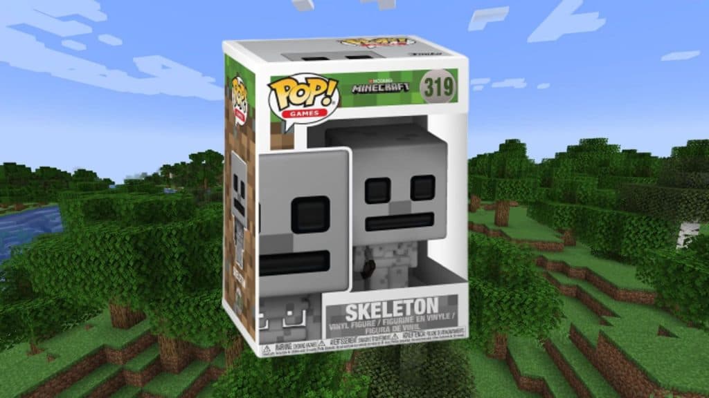 Minecraft Skeleton Pop Figure