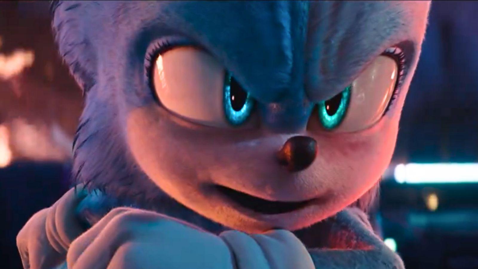 Sonic in Sonic the Hedgehog 3.